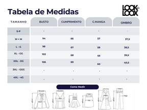 Camisa Minimalista Lapela e Manga Longa