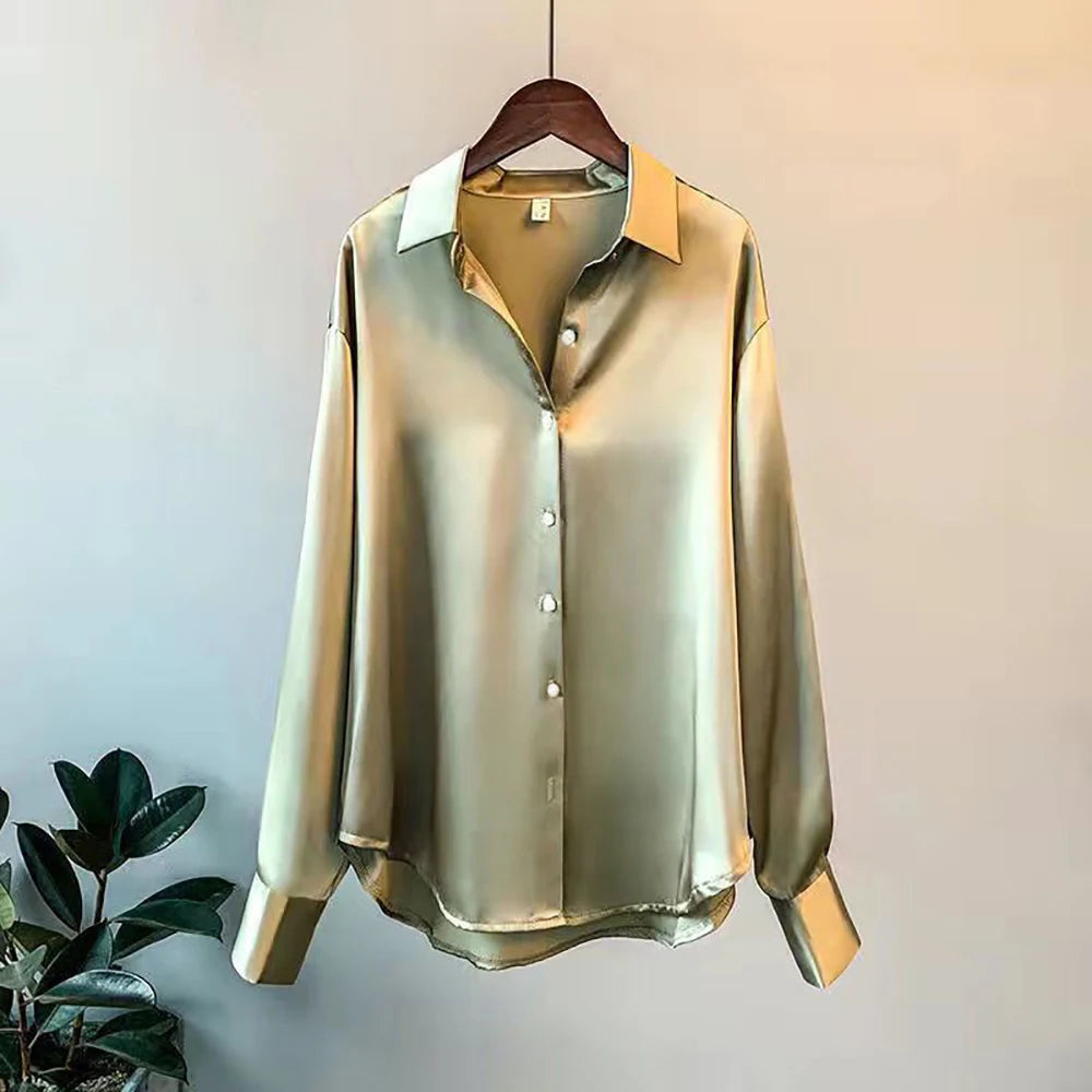 Camisa Clássica Feminina Manga Longa