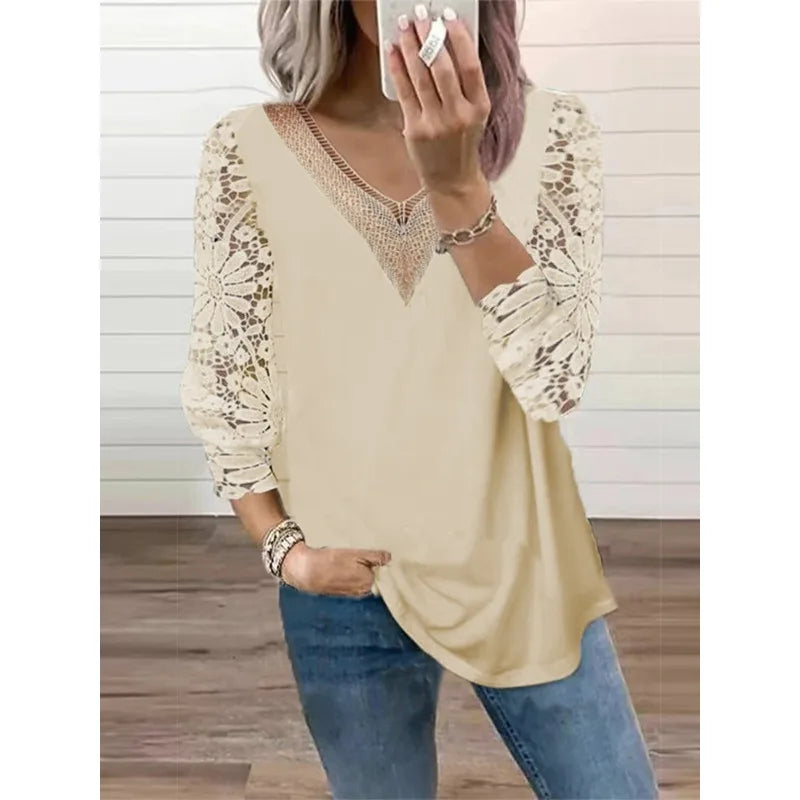 Blusa Feminina em Decote V