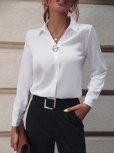 Blusa Feminina Manga Longa Office Lady